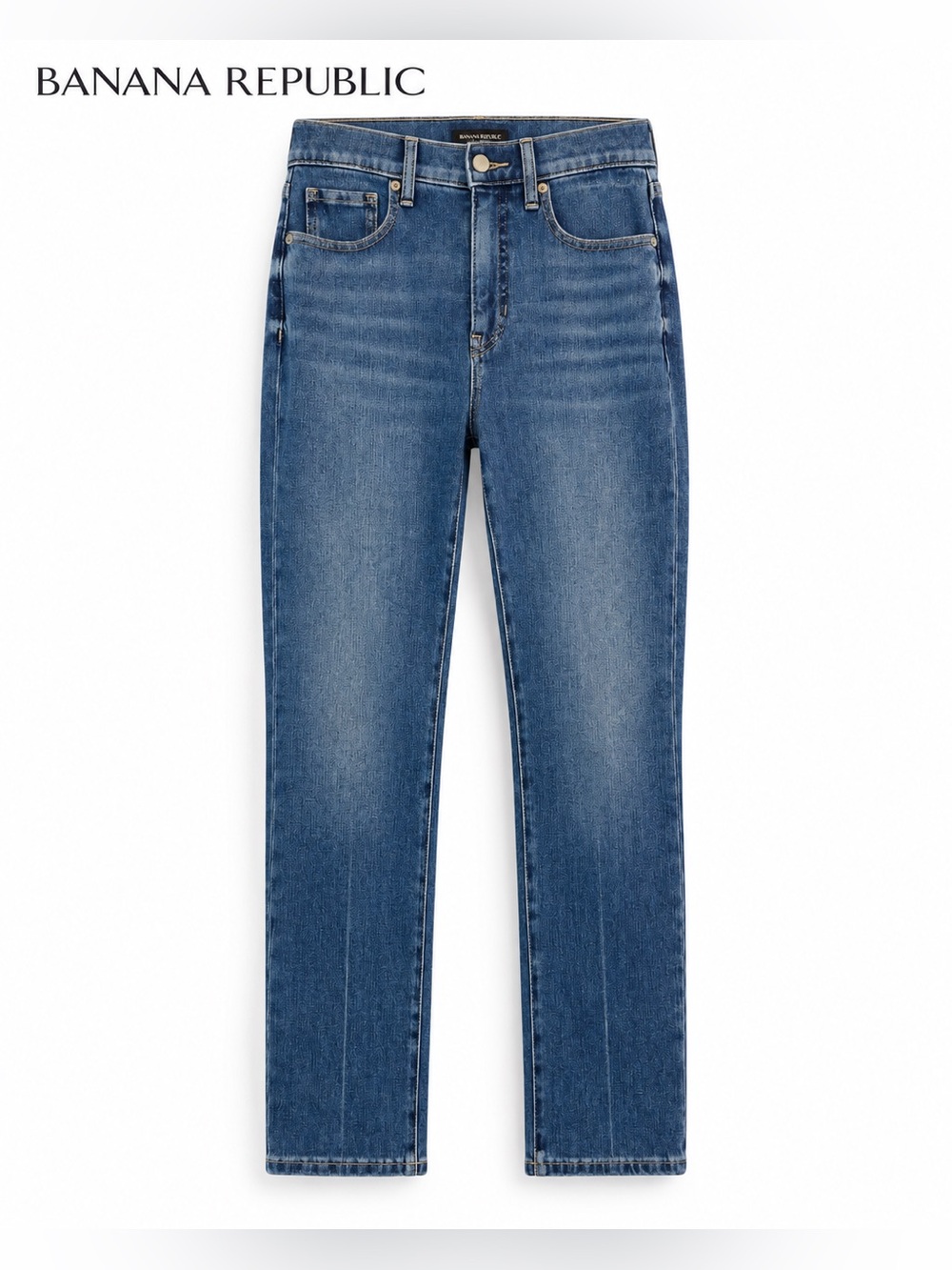Banana Republic High-Rise Slim Premium Denim Jeans Size 28